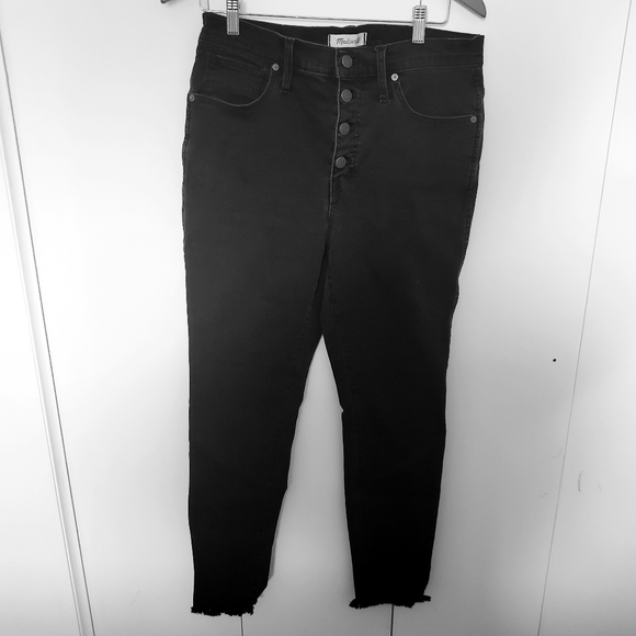 Madewell Denim - Madewell black jeans high waisted